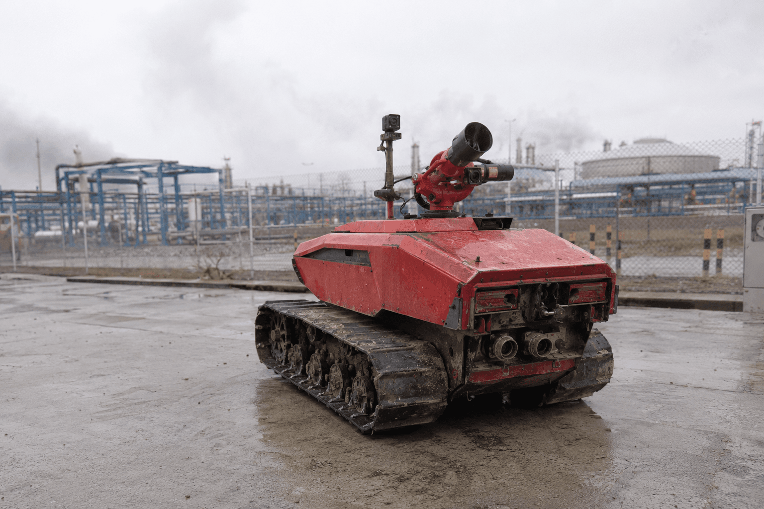 hero solutions firefighting robot